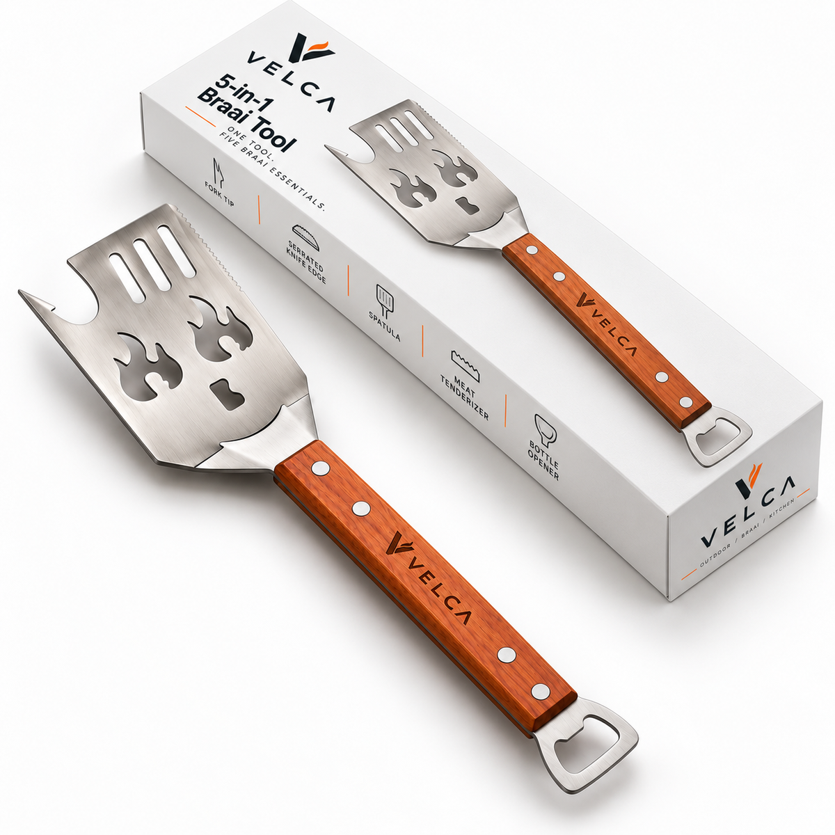 VELCA BraaiMaster 5-in-1 Tool